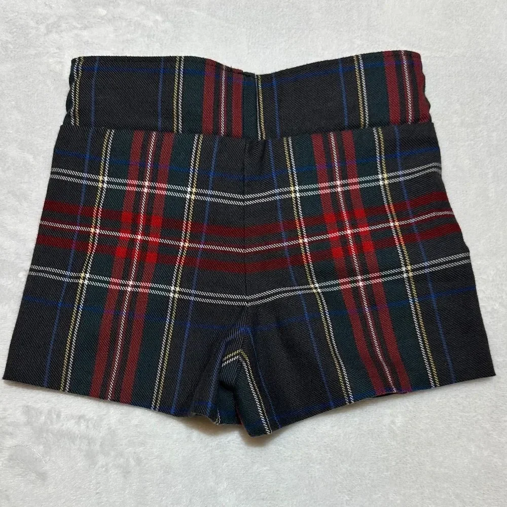 NWOT The Beaufort Bonnet Co. plaid pull on shorts 12/18mo
